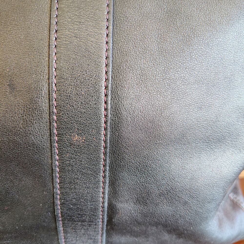 Chanel Vintage 1997 Dark Brown CC Turnlock Leather Tote Serial 5782846 - Picture 6 of 14